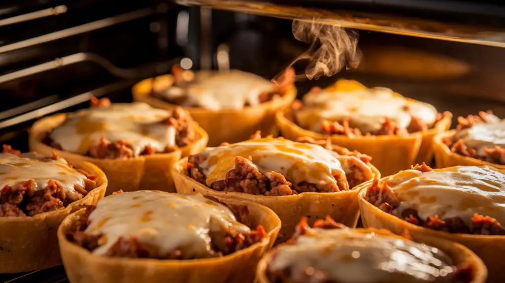 bake until cheese bubbles