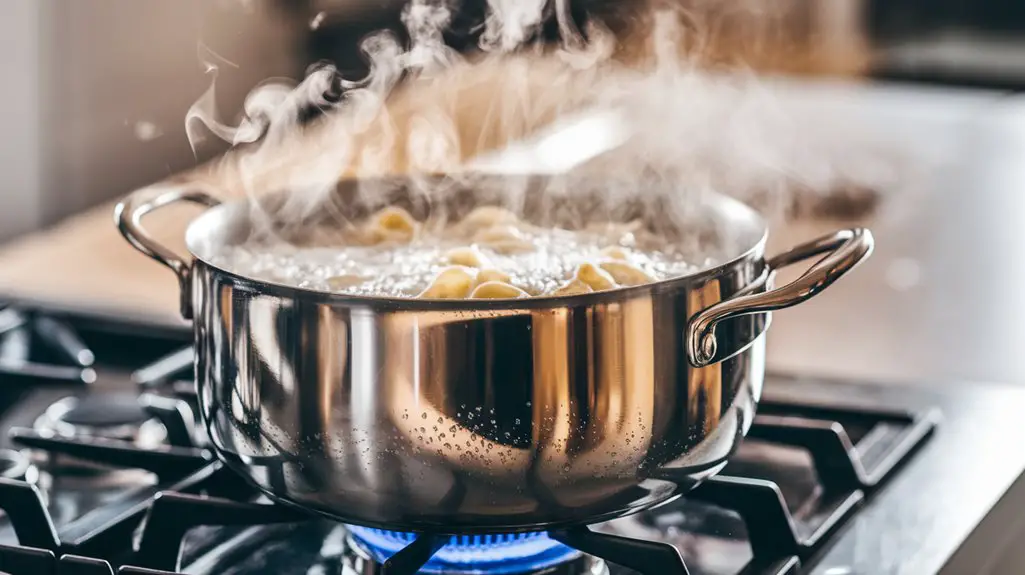 boil water with salt