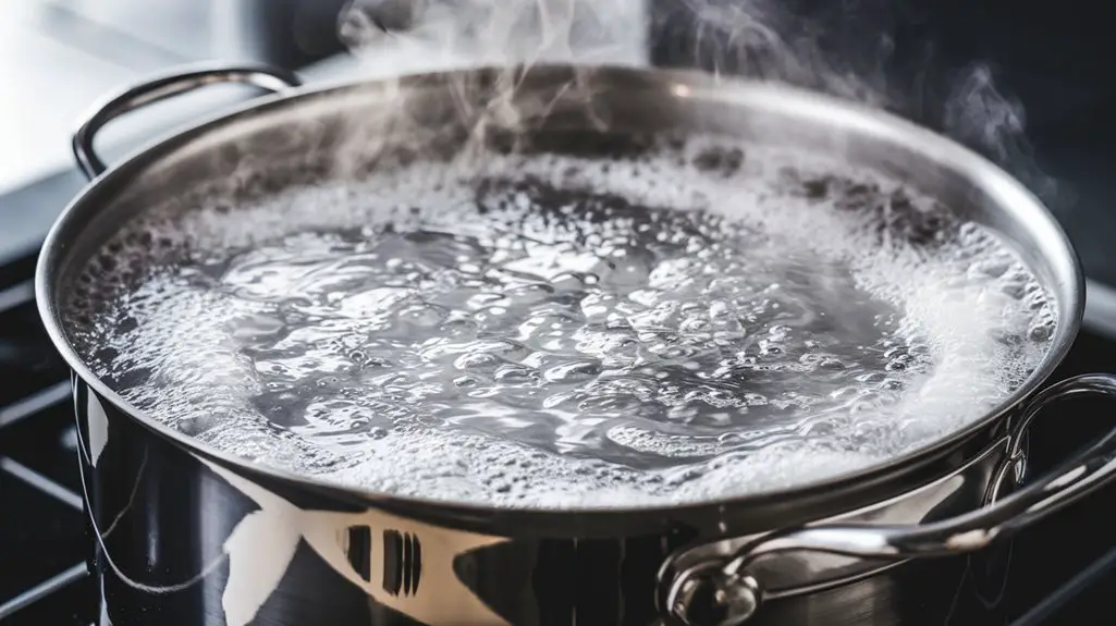 boil water with salt