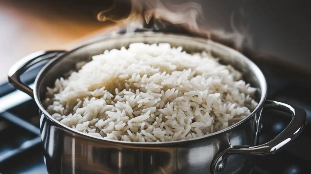 cook rice according to instructions