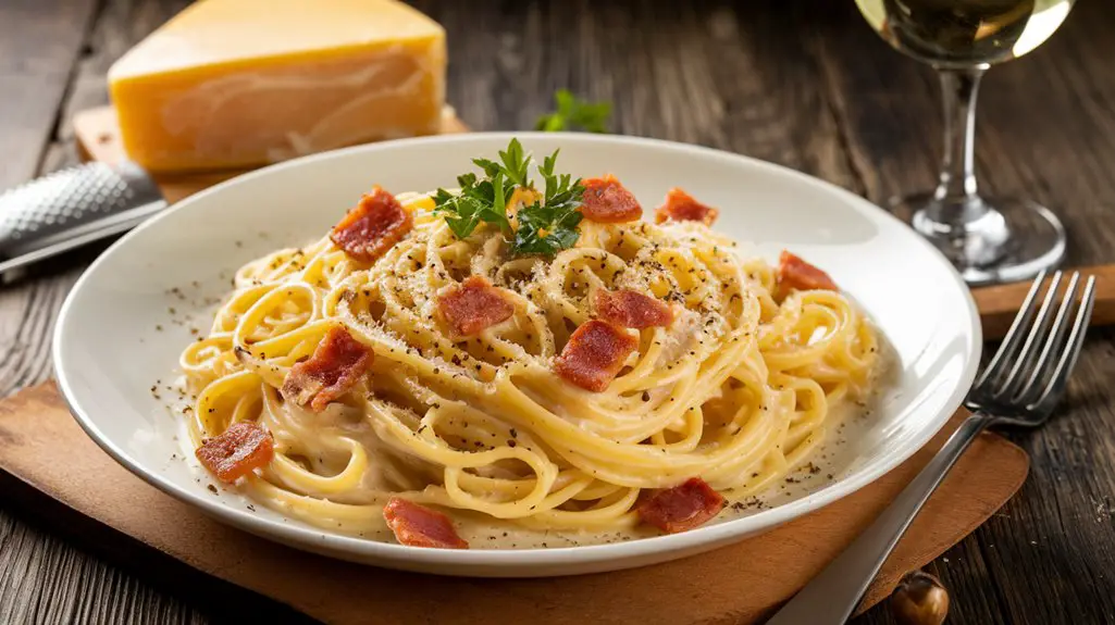 creamy italian pasta dish