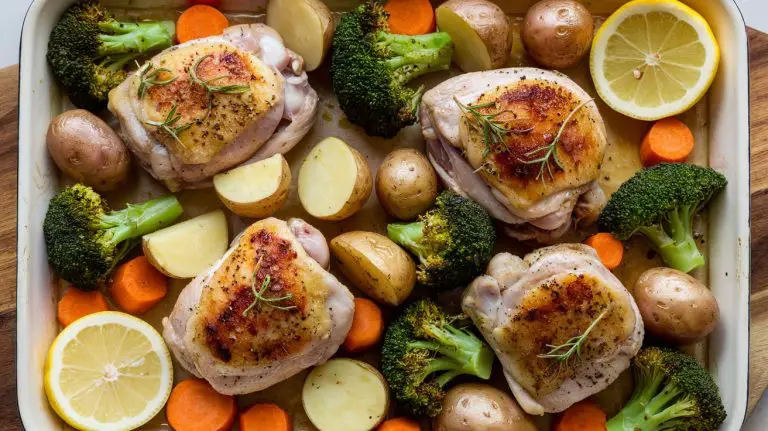 One Pan Roasted Chicken and Veggies_rev