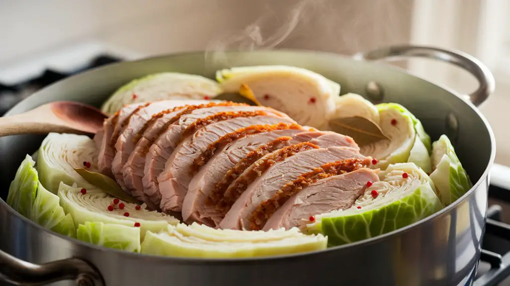 add spices and water