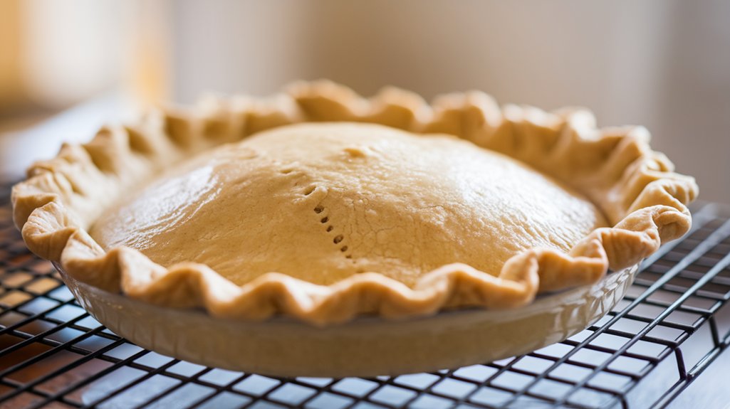 bake crust for ten minutes