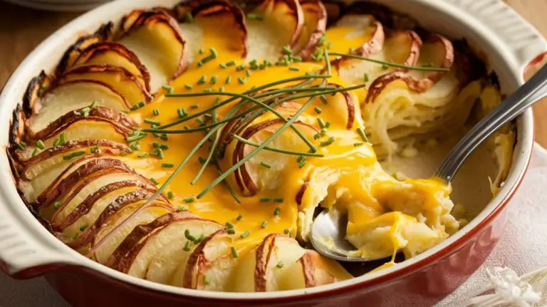 cheesy potato casserole dish