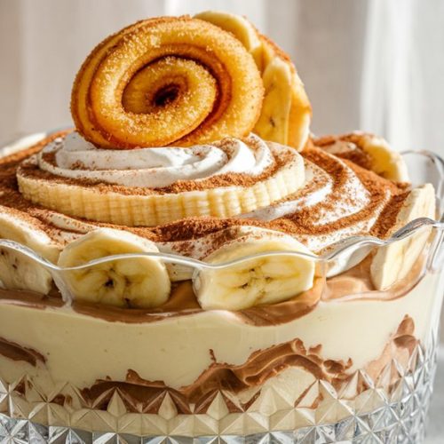 churro flavored banana pudding