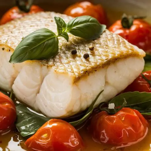cod in wine sauce