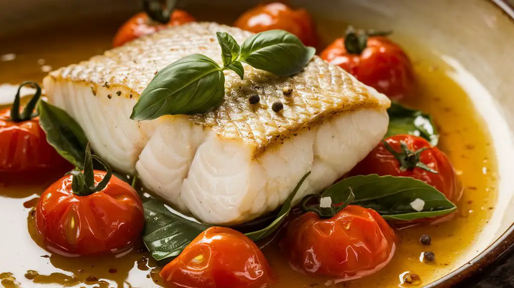 cod in wine sauce