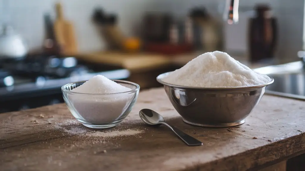 combine baking soda and salt