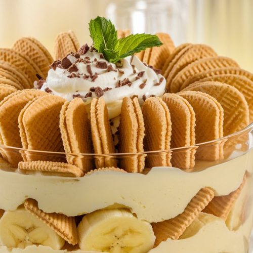 creamy banana dessert delight