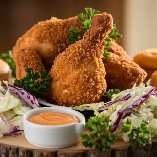 crispy flavorful fried chicken
