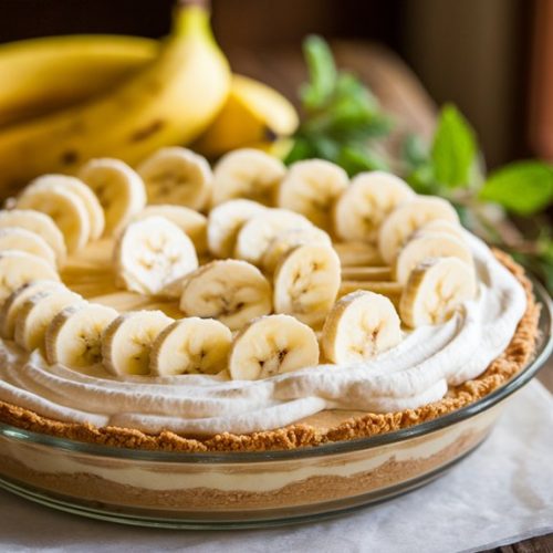 delicious banana cream dessert