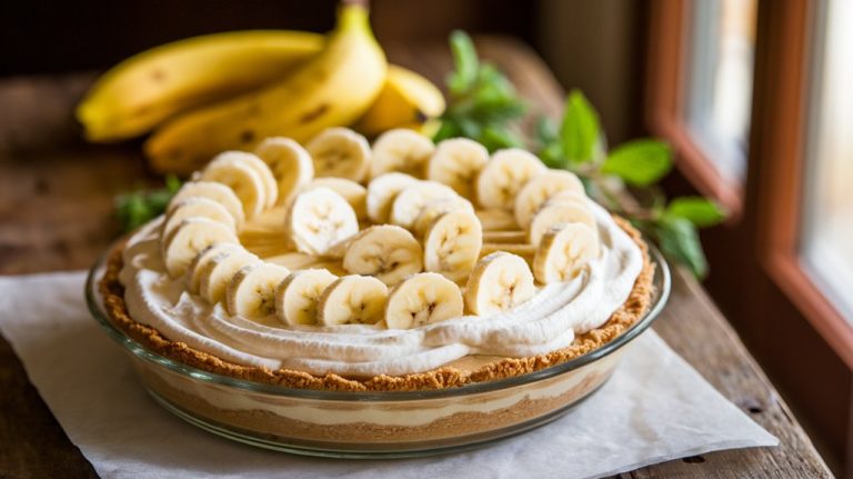 delicious banana cream dessert