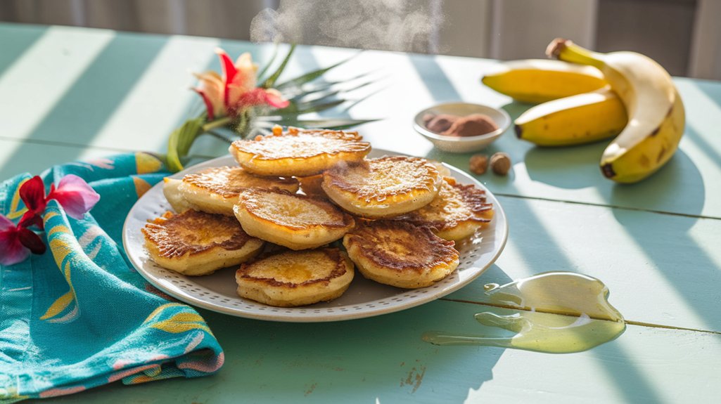 delicious caribbean banana fritters