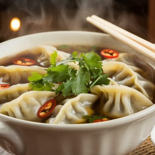 delicious broth dish