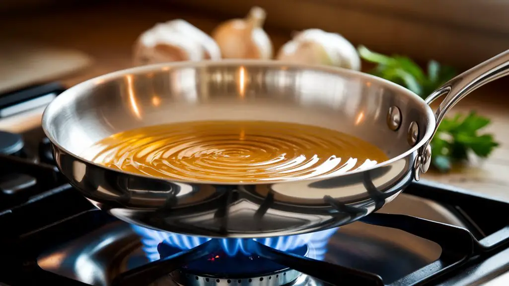 heat oil in skillet