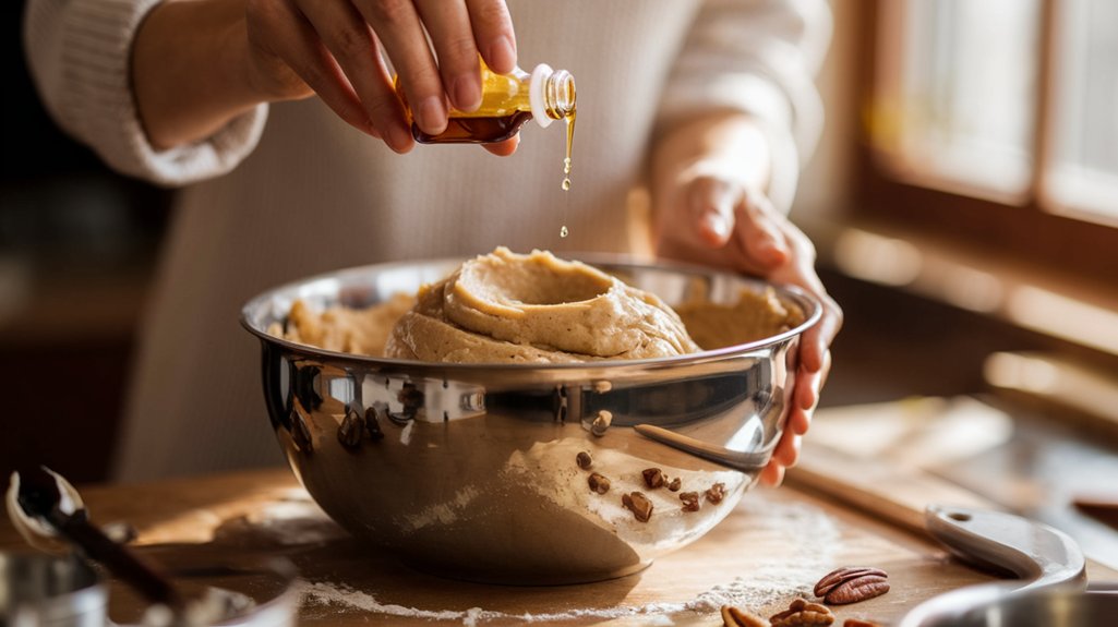 incorporate vanilla extract well