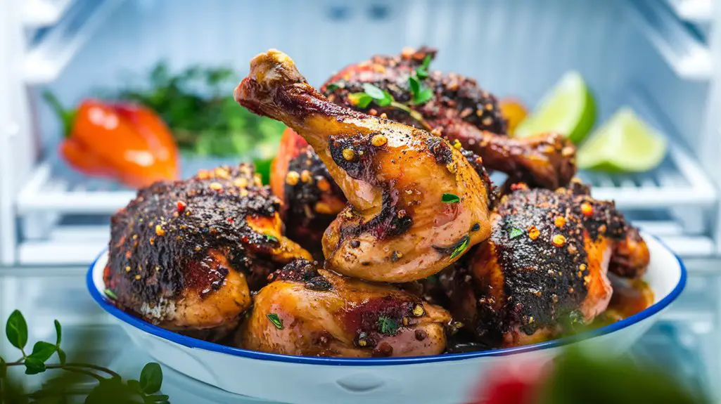 marinate chicken in fridge