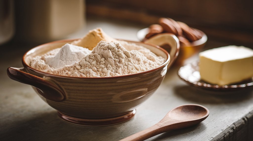 mix dry ingredients separately