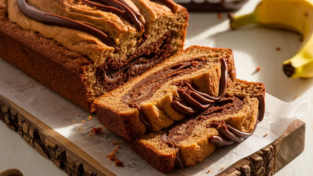 nutella banana bread recipe