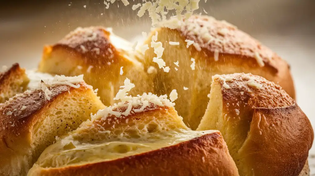 parmesan cheese topping added