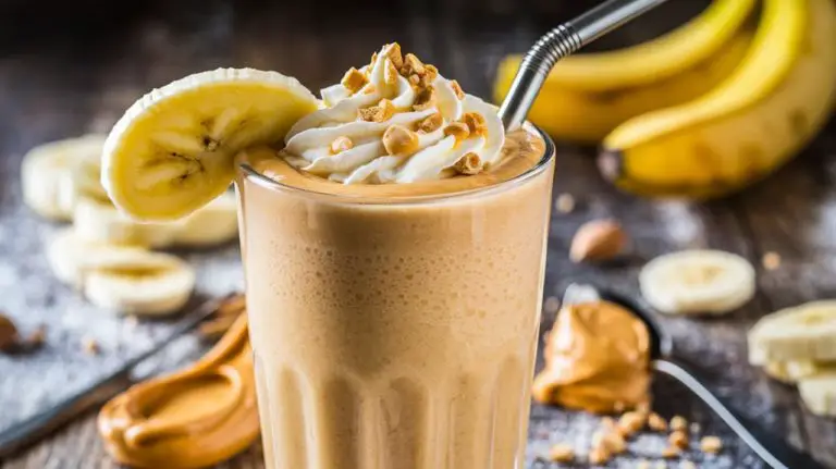 peanut butter banana smoothie