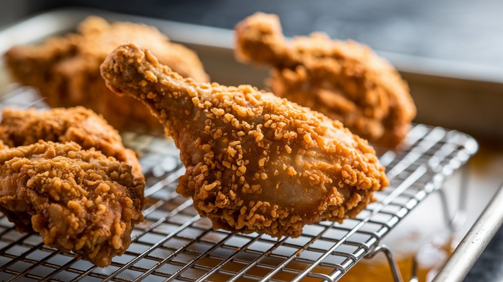 rest chicken on rack