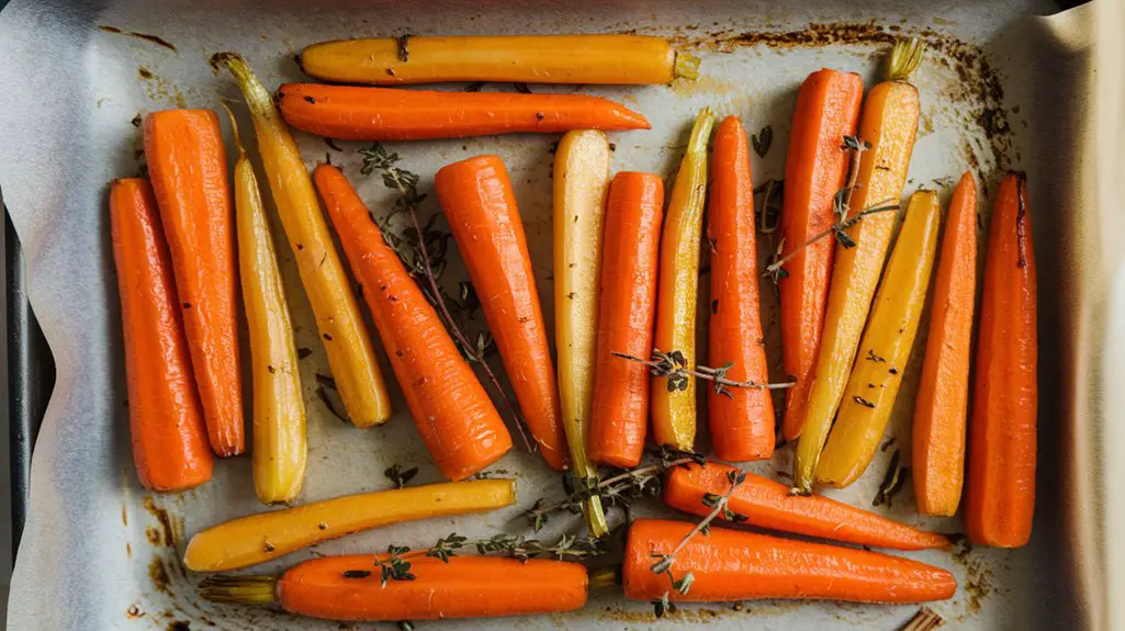 roast carrots until golden