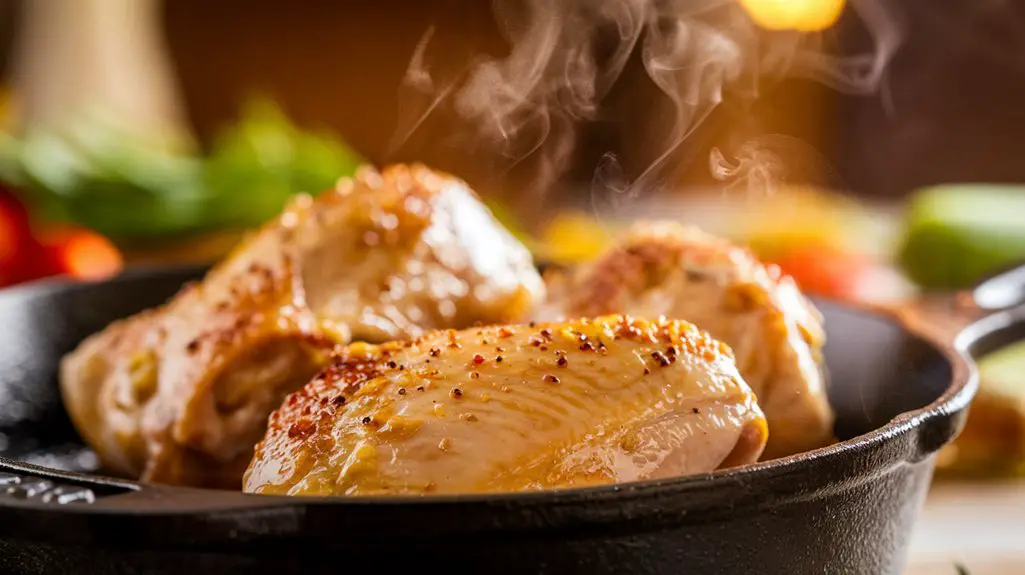 saut chicken until browned