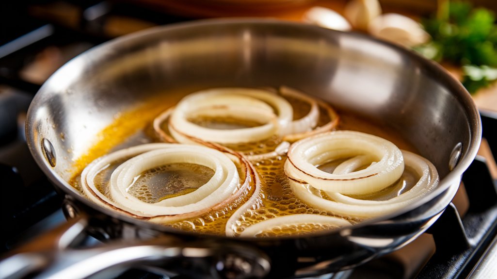 saut onion until translucent