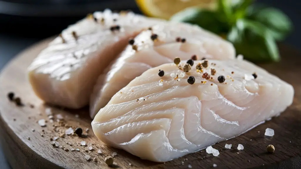 season cod with spices