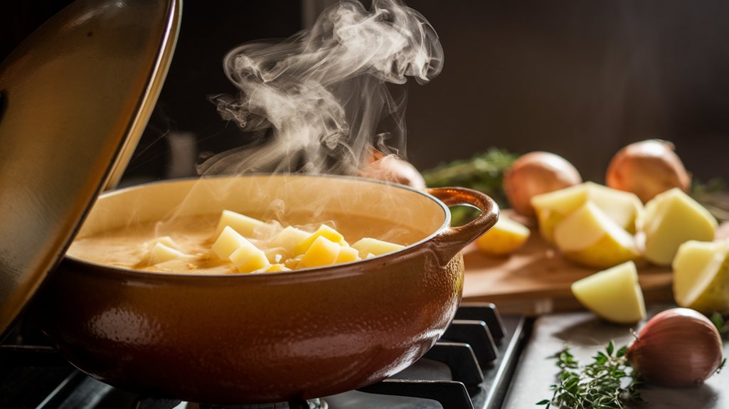 simmer potatoes until soft