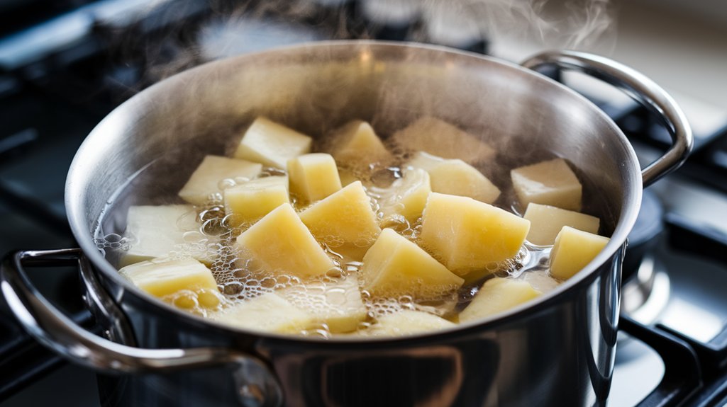 simmer potatoes until tender