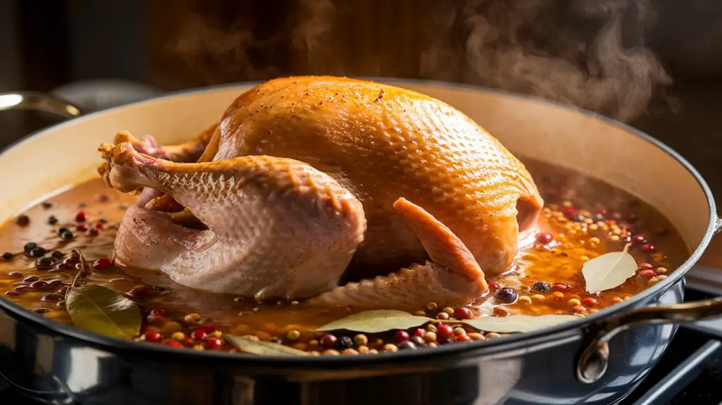 simmer turkey with spices