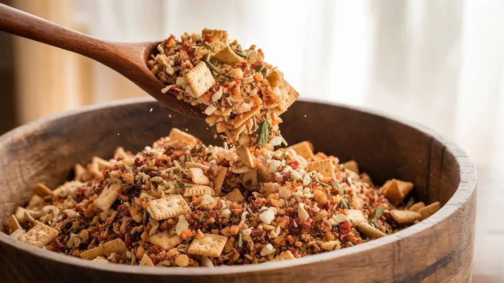 thoroughly mix dry ingredients
