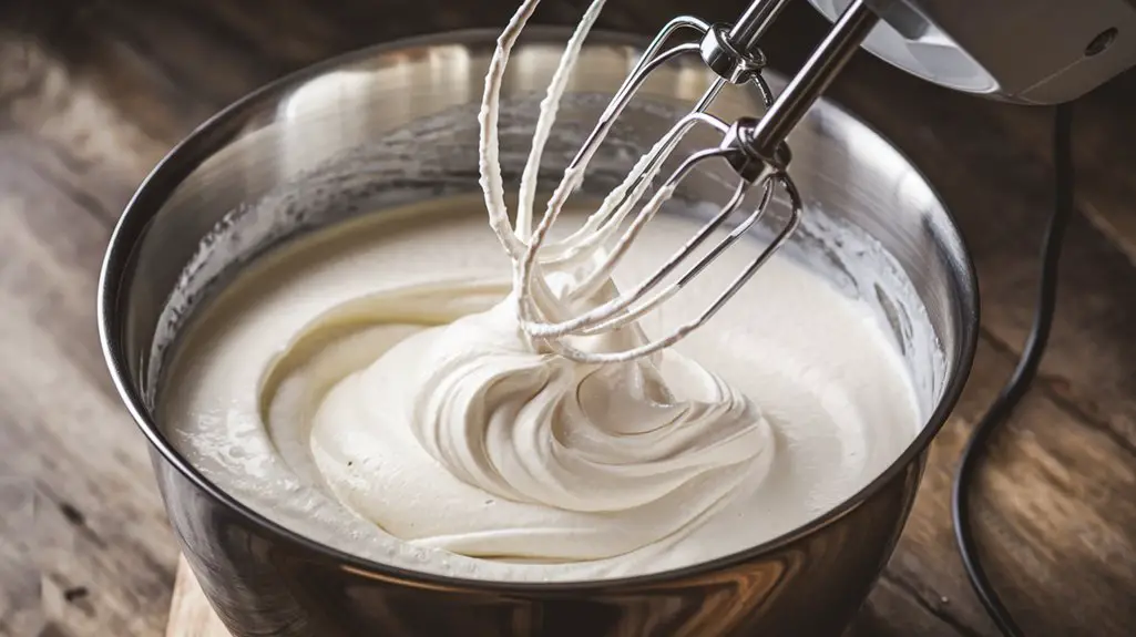 whip ricotta until creamy
