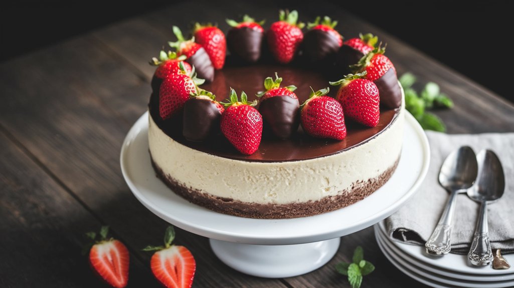 Chocolate_Dipped_Strawberry_Cheesecake