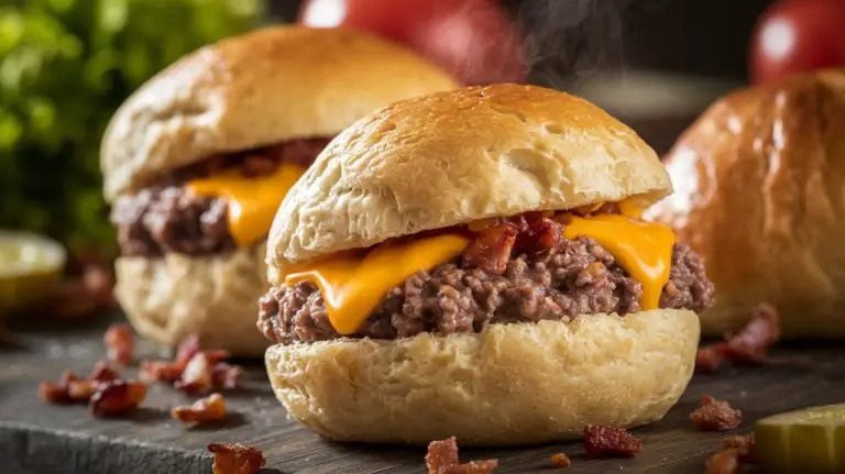 bacon cheeseburger stuffed