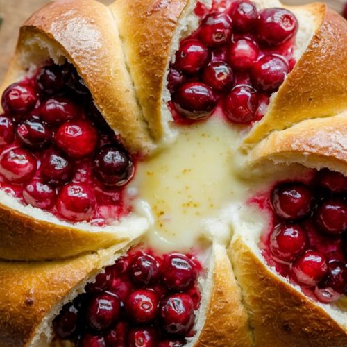 baked brie cranberry bowl
