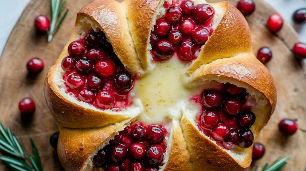 baked brie cranberry bowl