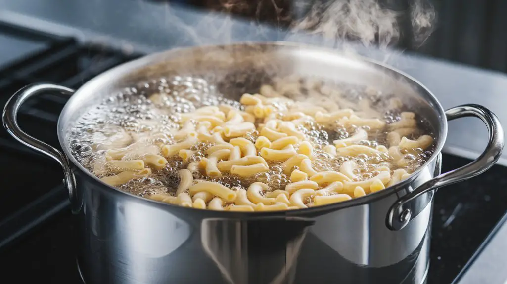 boil macaroni until tender