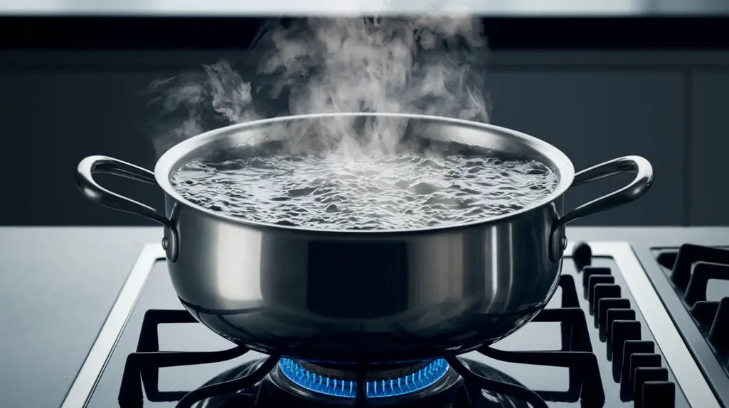 boil water in pot