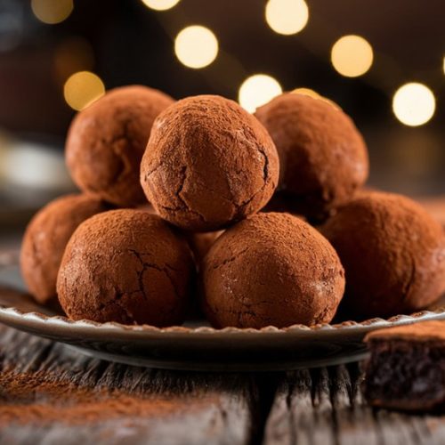 brownie truffles made easy