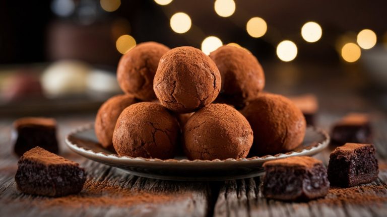 brownie truffles made easy