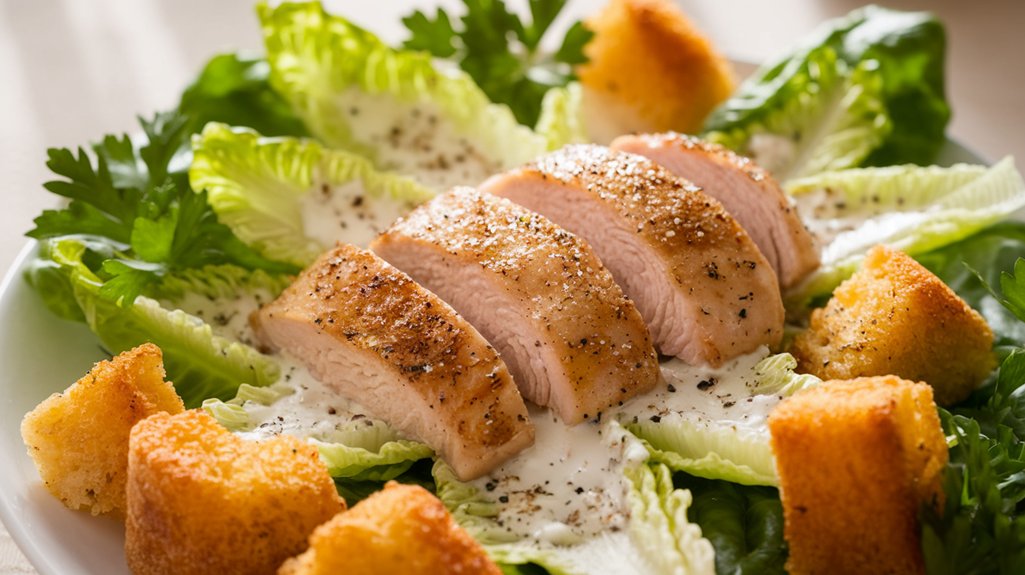 caesar salad with chicken