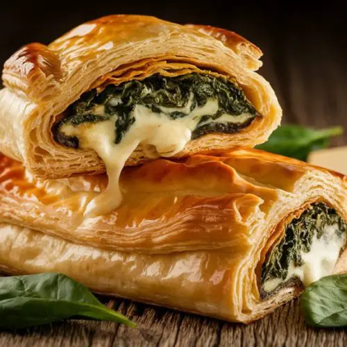 cheese and spinach pastry