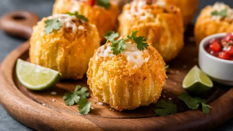 cheesy taco filled air fryer