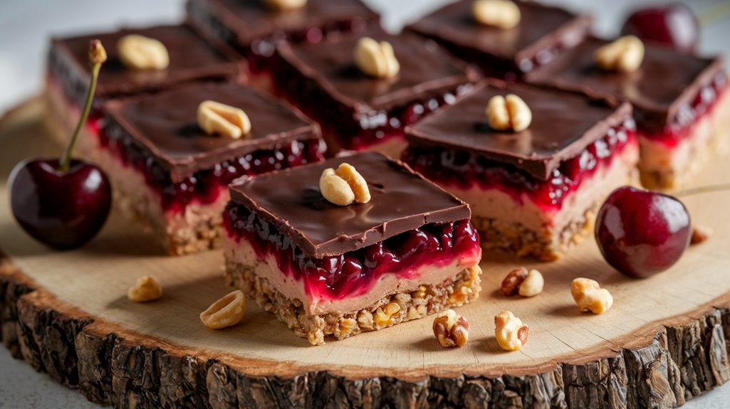 cherry chocolate dessert bars