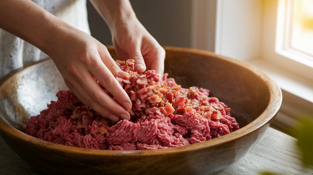 combine beef and bacon