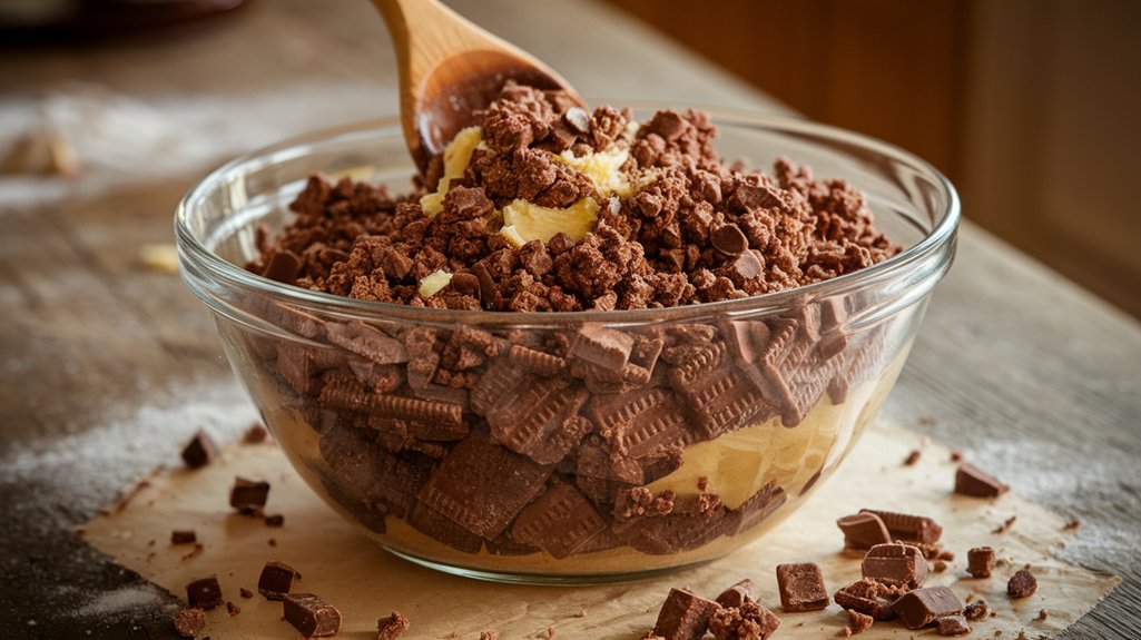 combine crust ingredients well